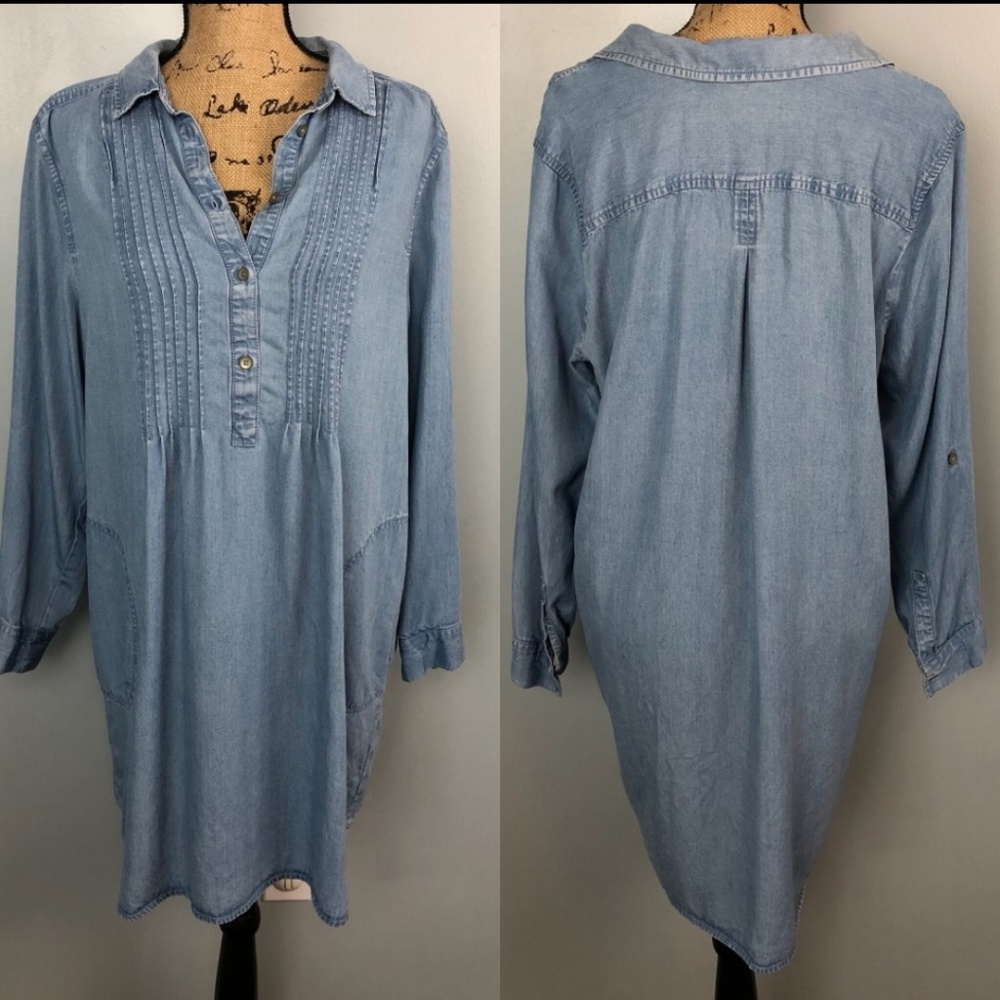 Petite Denim Dress
